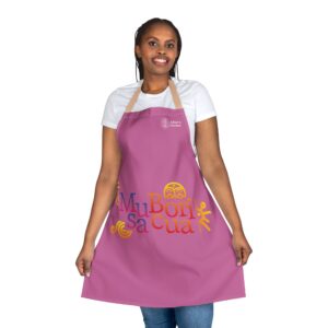 'Musa Boricua' Apron Signature Pink
