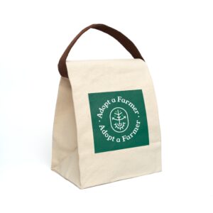 Adopt a Farmer Canvas Lunch Bag
