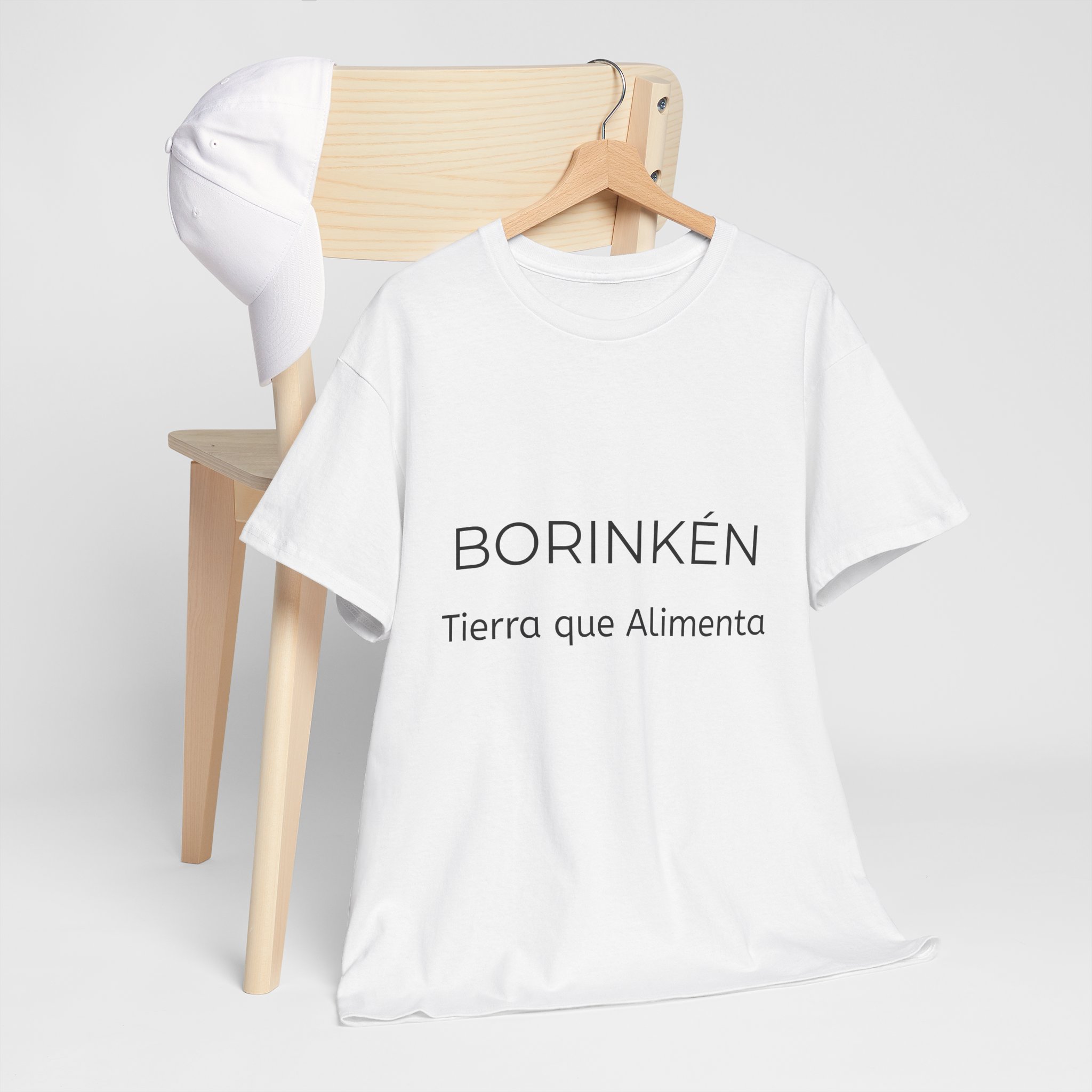 T-Shirt — Borinkén “Tierra que Alimenta” Minimalist Puerto Rico Pride Tee