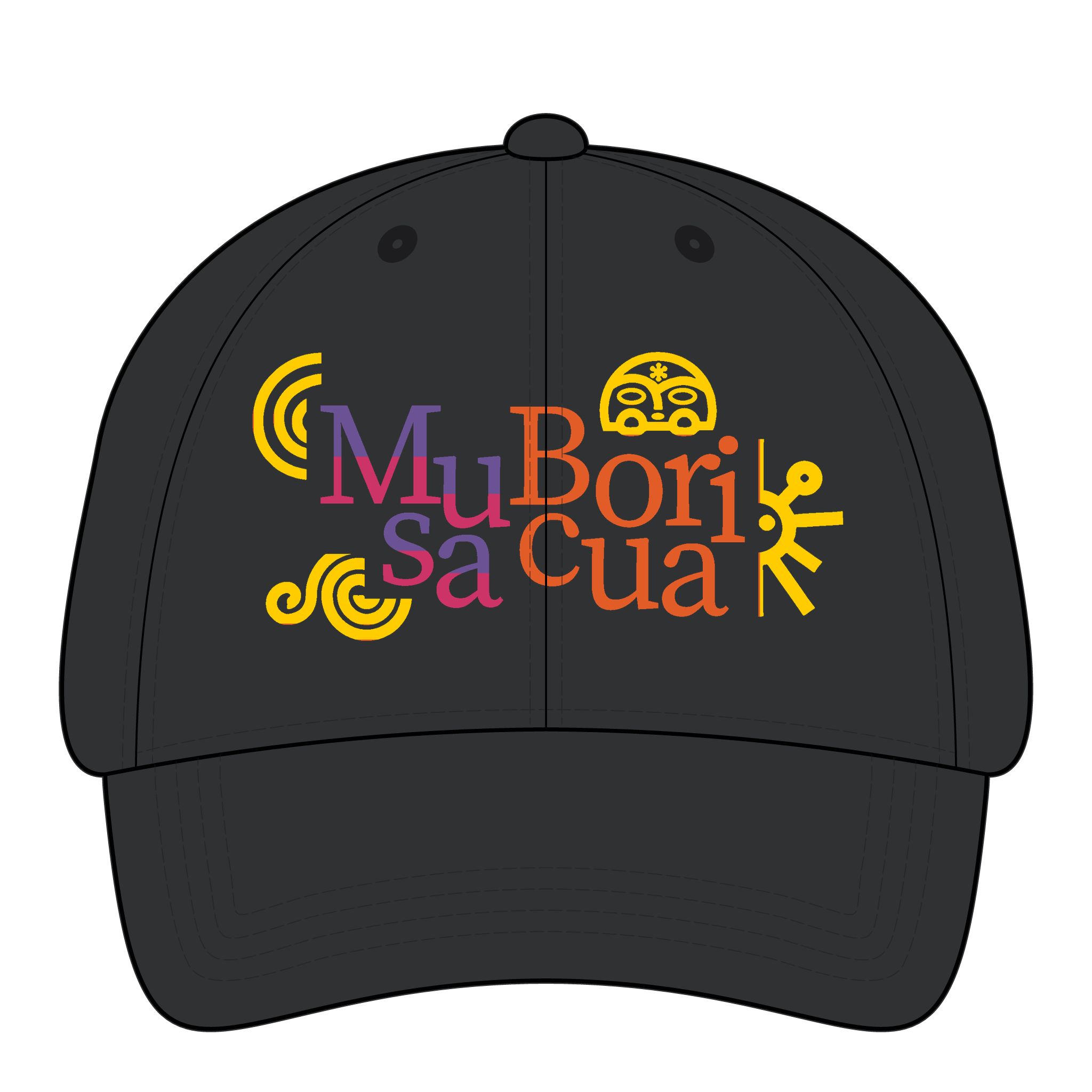 Musa Boricua Raíces Ponytail Women's Pigment-Dyed Cap with Fashion Undervisor (Embroidery) - Image 13