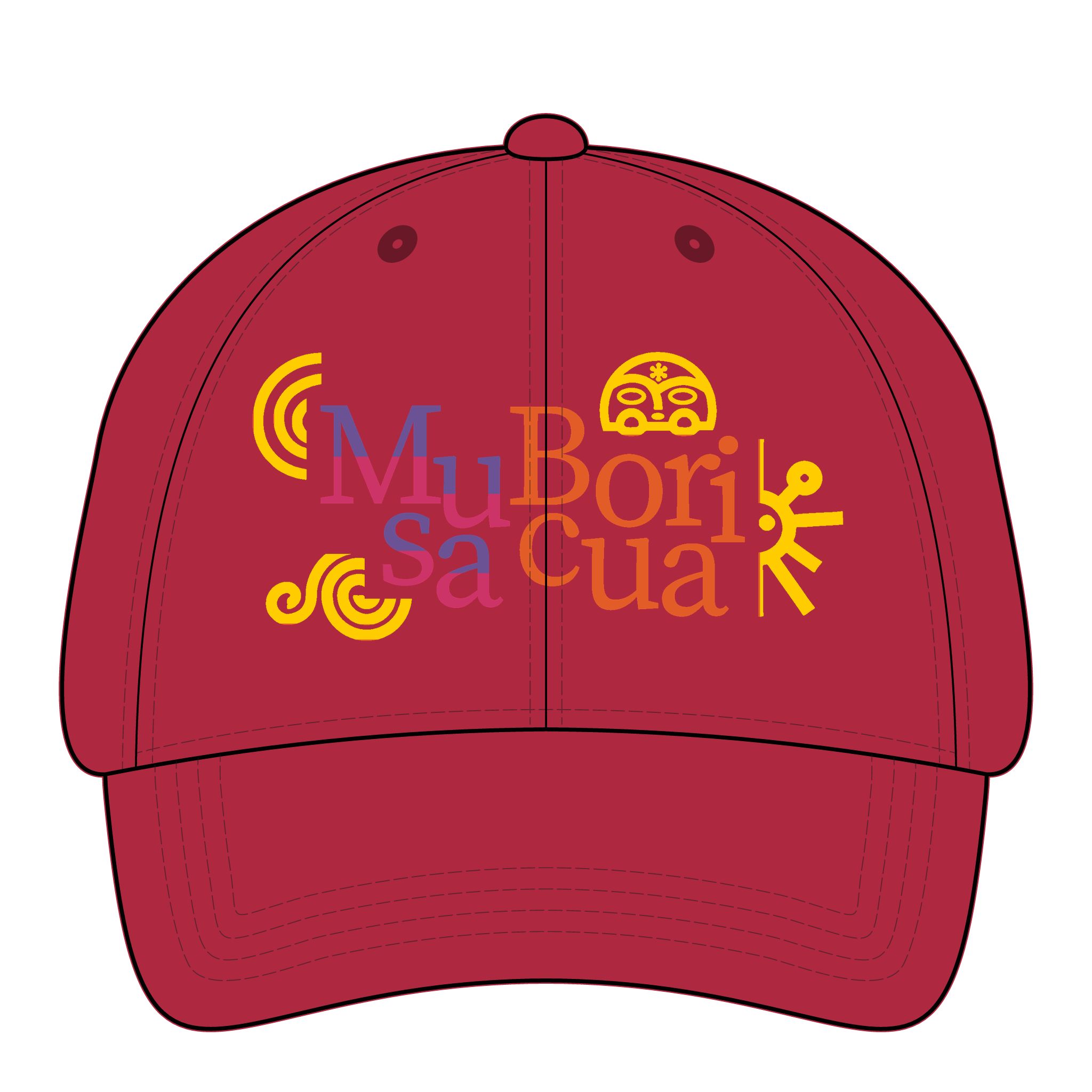 Musa Boricua Raíces Ponytail Women's Pigment-Dyed Cap with Fashion Undervisor (Embroidery) - Image 17