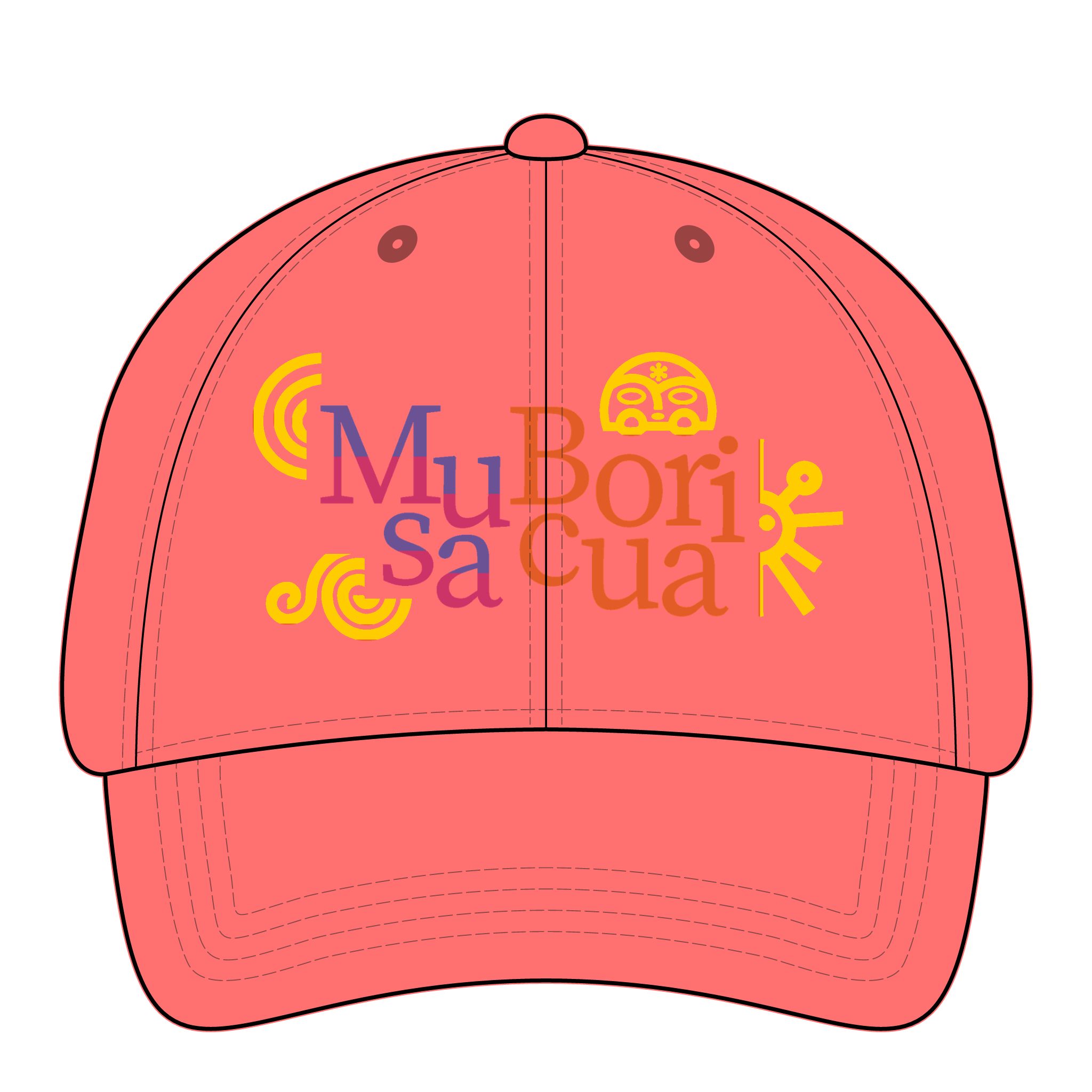 Musa Boricua Raíces Ponytail Women's Pigment-Dyed Cap with Fashion Undervisor (Embroidery) - Image 3