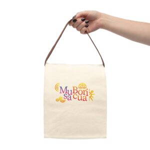'Musa Boricua' Canvas Lunch Bag
